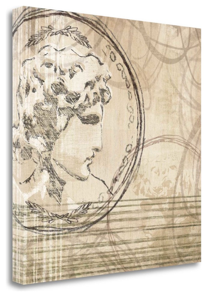 "Neoclassic IV" By Amori, Giclee Print on Gallery Wrap Canvas, Ready to Hang