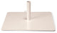 24" Square Powdercoated Steel Umbrella Base, Snow