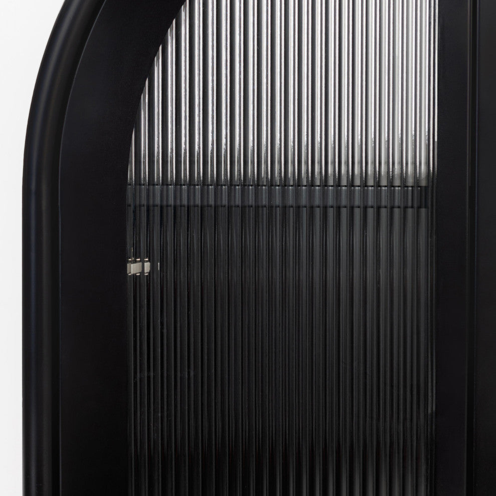 Moca Metal Curio Cabinet