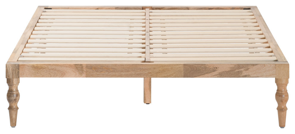 Rhonda Platform Bed, Natural, Queen