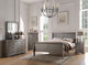 Acme Louis Philippe Chest Antique Gray