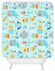 Wendy Kendall Sealife Shower Curtain