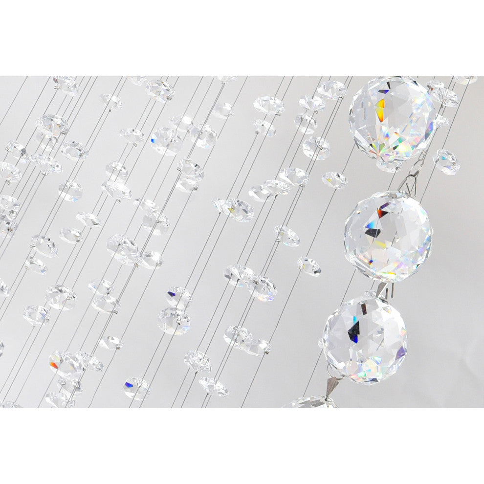 Spiral Flush Mount, 110 Inches