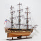 Uss Constitution Large With Floor Display Case