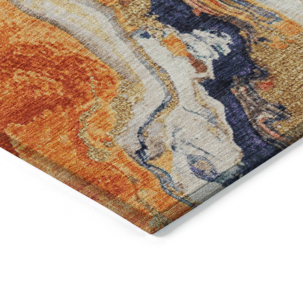 Machine Washable Indoor/Outdoor Chantille ACN1908 Linen 2'3" x 7'6" Runner Rug