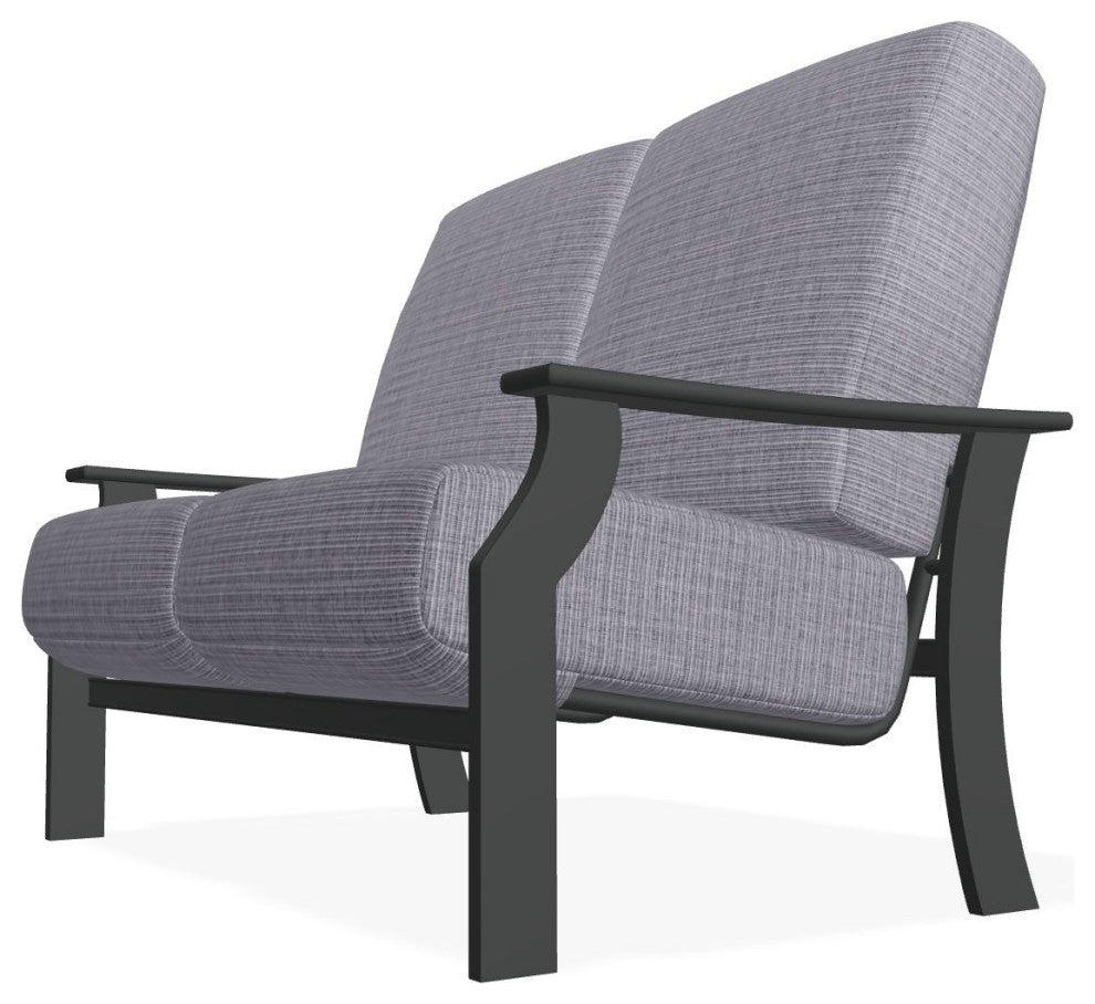 St. Catherine Deep Seat Outdoor Loveseat, Proven Ash/Graphite