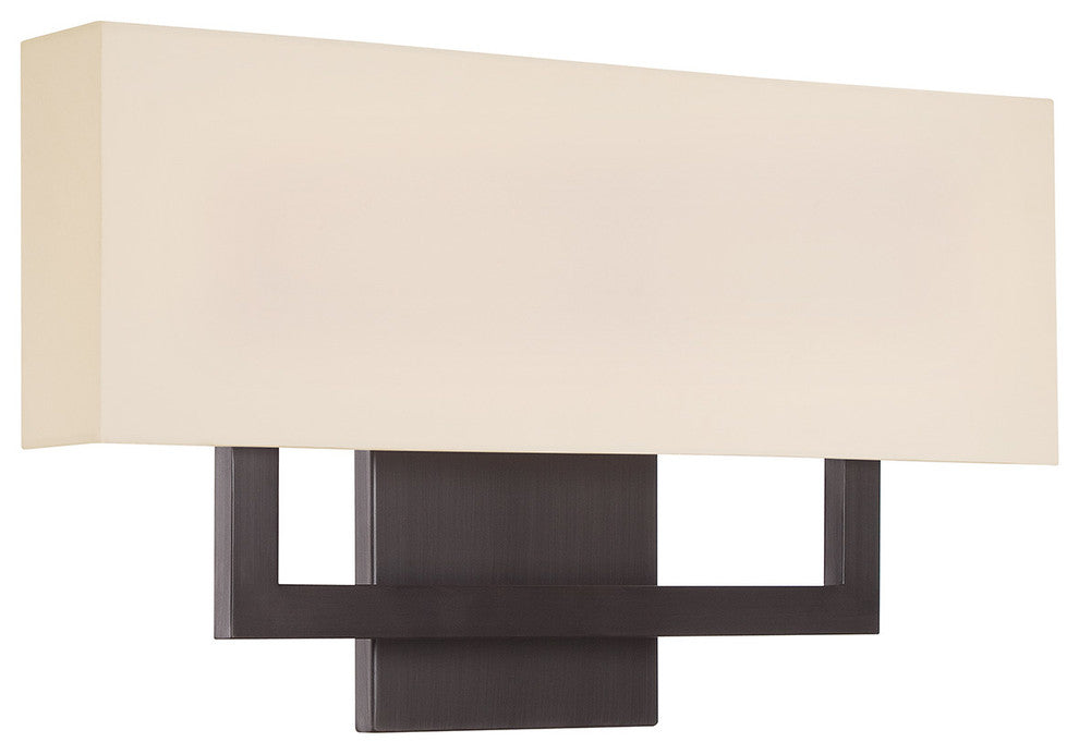 WAC Lighting Manhattan LED Wall Sconce, Brushed Bronze, 22"