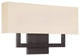 WAC Lighting Manhattan LED Wall Sconce, Brushed Bronze, 22"