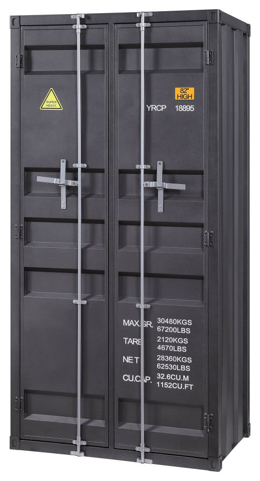 ACME Cargo Wardrobe, Double Door, Gunmetal