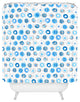 Deny Designs Cori Dantini Middy Polka Blue Shower Curtain