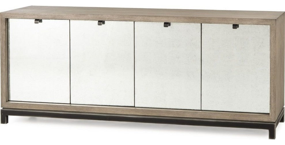 Resource Decor Miguel Credenza, Rustic Oak