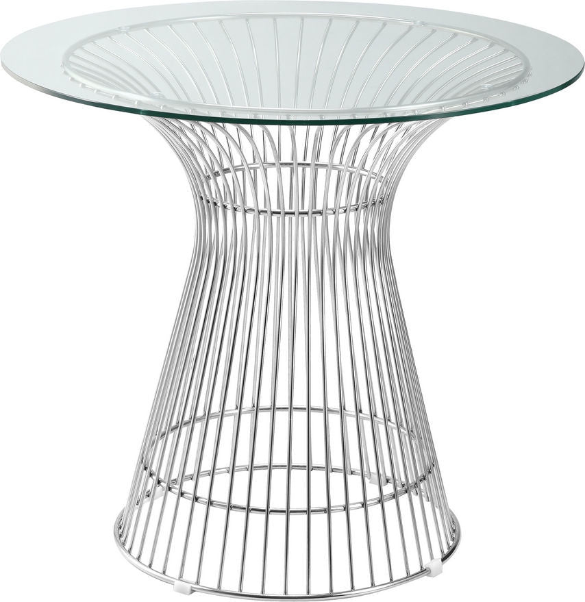 Modern Classics Libo Dining Table 30", Clear