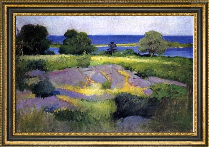 Frank Duveneck Tidelands Framed Premium Canvas Print, 16"x24"