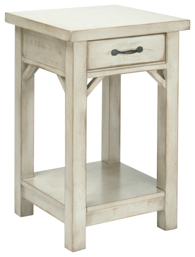 Dove Gray Cottage End Table
