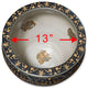 17 Inch Porcelain Renaissance Chinese Fishbowl Planter, With Wooden Stand