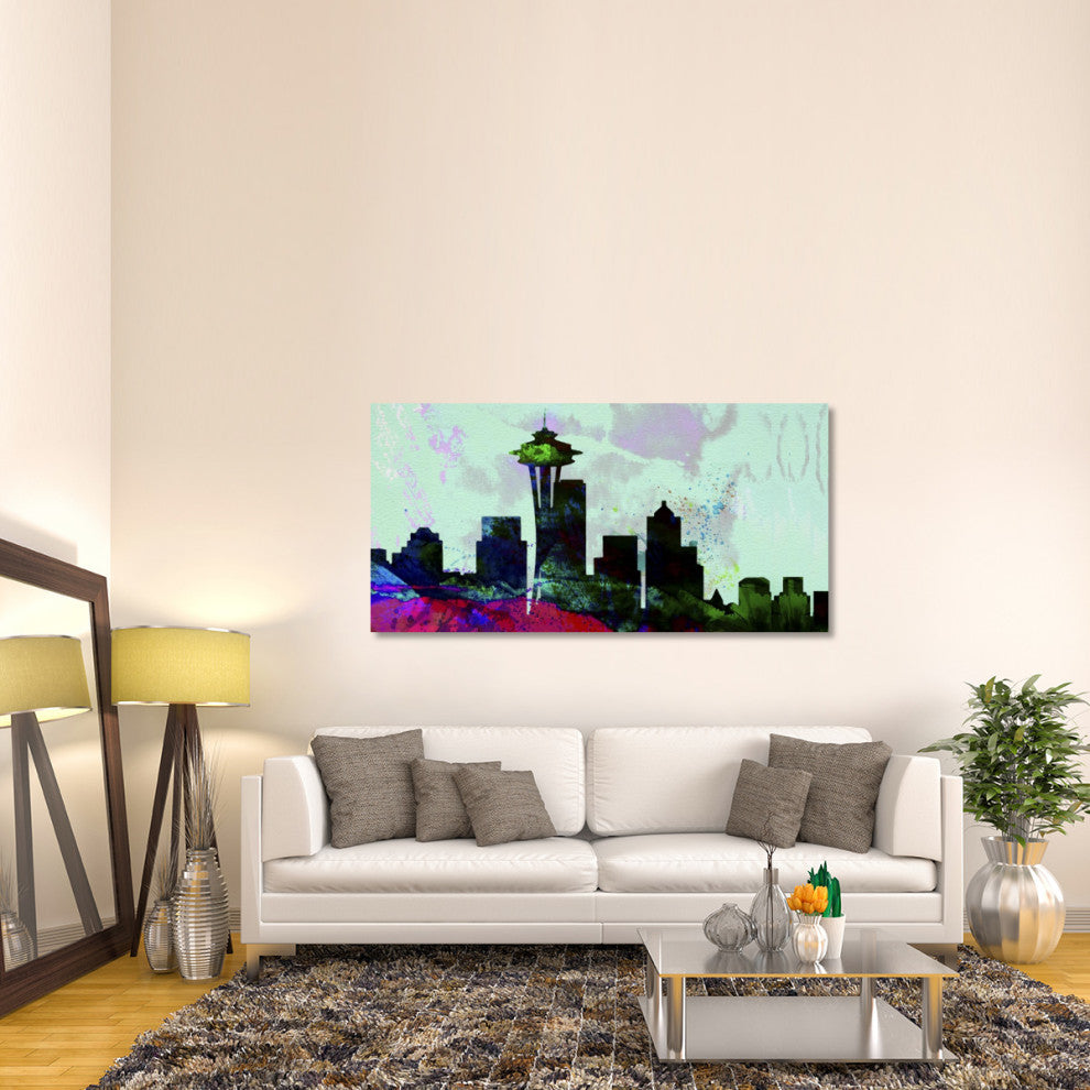 "Seattle City Skyline" Fine Art Print