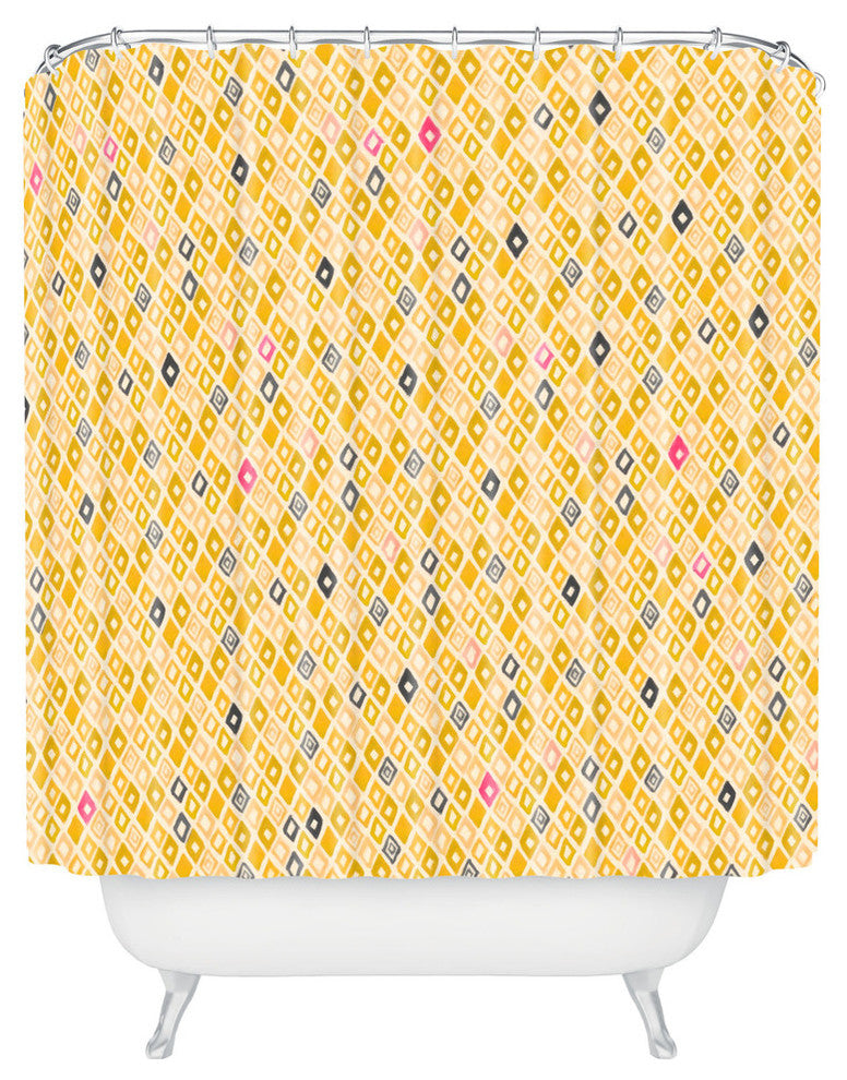 Deny Designs Cori Dantini Diamond Parade Shower Curtain