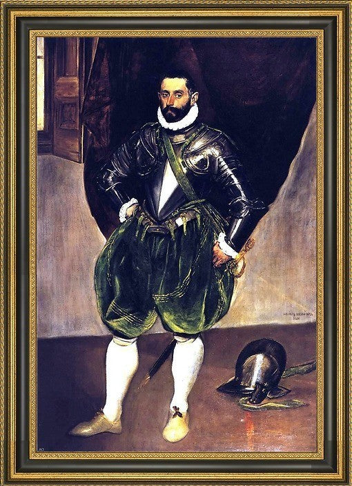 El Greco Vincenzo Anastagi Framed Premium Canvas Print, 18"x27"