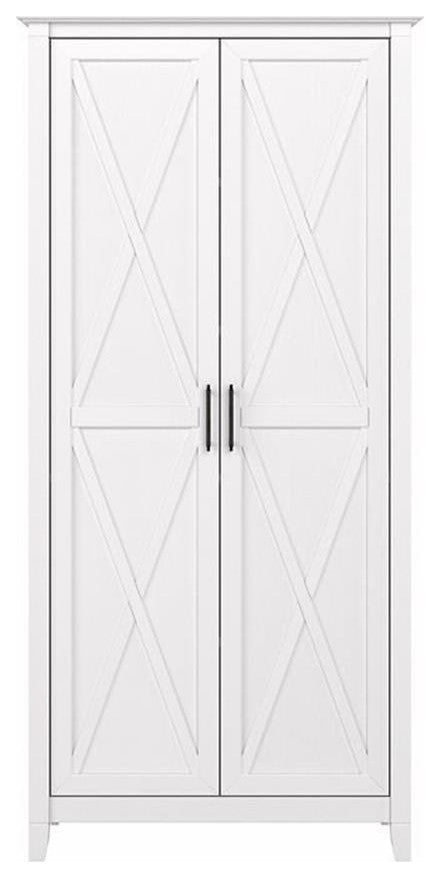 Key West Kitchen Pantry Cabinet in Pure White Oak - Engineered Wood