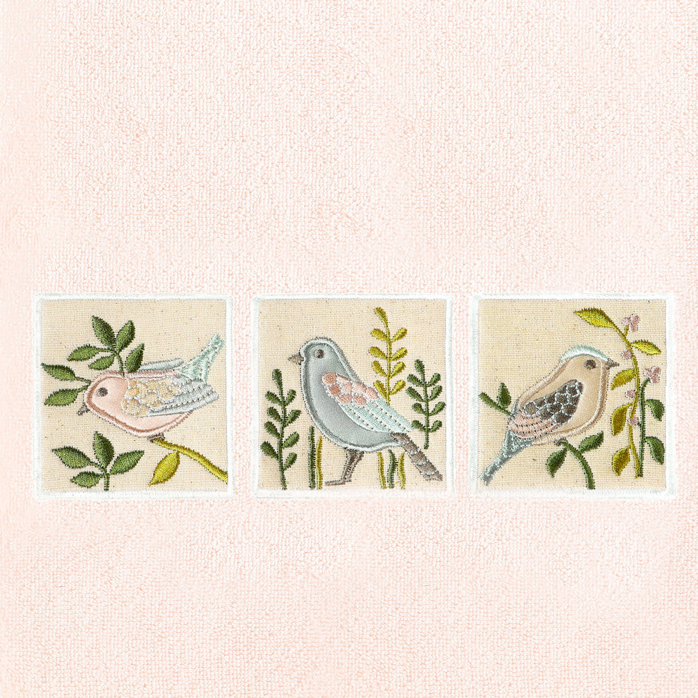 Linum Home Textiles 100% Turkish Cotton BELINDA 3PC Embellished Towel Set