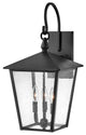 Huntersfield Large Wall Mount Lantern in Black