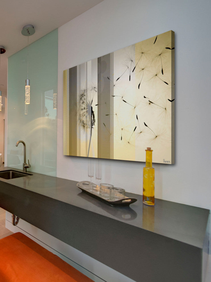 "Dandelion" Fine Art Canvas Print, 45"x30"