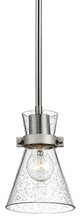 Millennium 2321-BN One Light Pendant, Brushed Nickel Finish