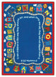 Kid Essentials Rug, Bible Train, 7'8"x10'9"