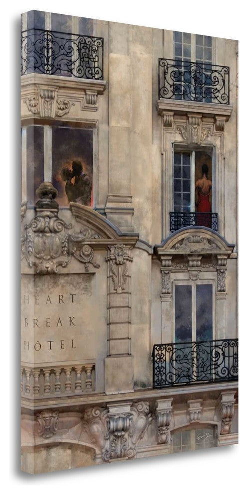 "Heartbreak Hotel" By Eric Yang, Giclee Print on Gallery Wrap Canvas