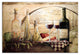 Tuscan Vineyard Wine Canvas Wall Art, 24"x36", Unframed