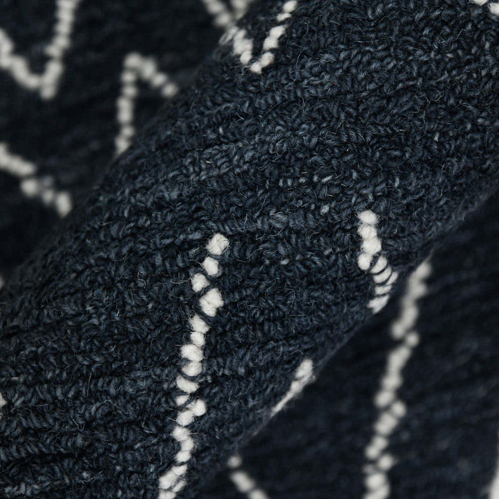 Berlin Suney Area Rug, Charcoal, 5' x 8', Geometric