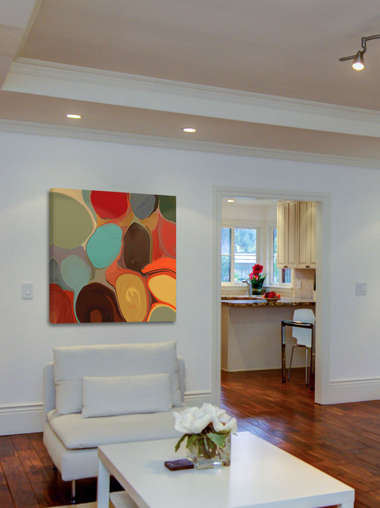 "Memory Garden" Painting Print on Canvas by Irena Orlov