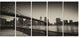 "Famous Landmark of Brooklyn Bridge" Canvas Print60"x28", 5-Panels