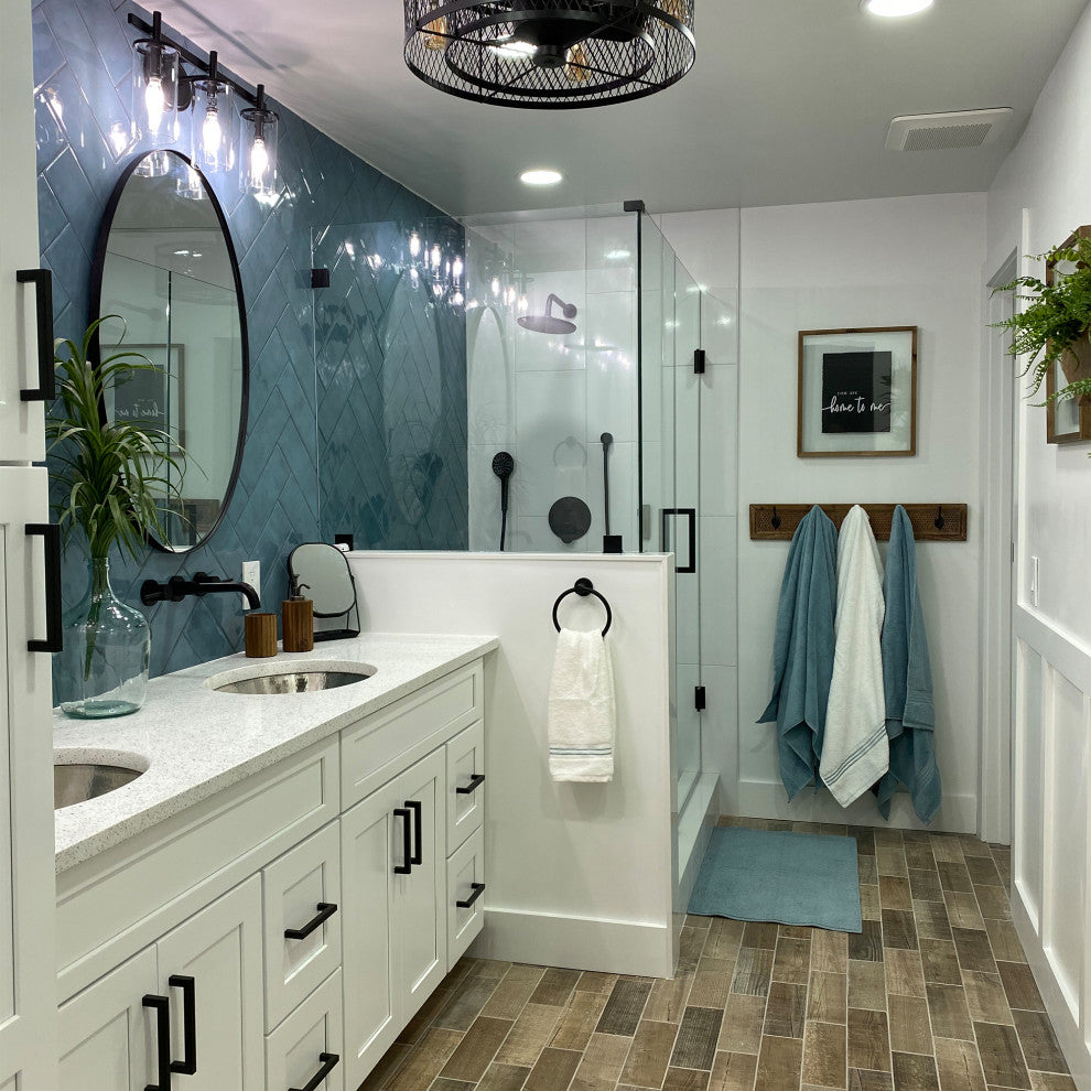 Freud 19" Undermount Bathroom Sink in Nickel