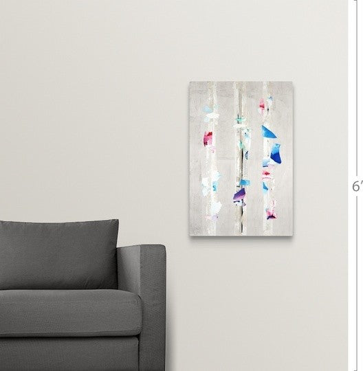 "Synchrony I" Wrapped Canvas Art Print, 20"x30"x1.5"