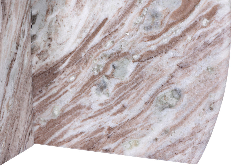 Formentera Marble Coffee Table, Brown, Coffee Table