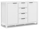 Hollander Solid Wood Sideboard Buffet, White