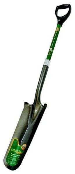 Mintcraft 33267 PEP-FV Round Point Garden Spade, 16" X 6"