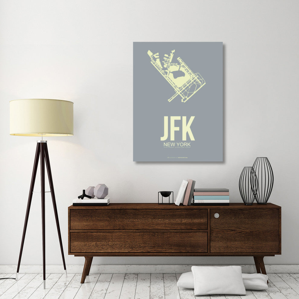 "JFK New York Poster 1" Fine Art Print