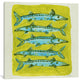 "Barracuda Yellow Artprint" by Cat Coquillette, 18x18x1.5
