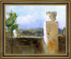 Arthur Hacker Mount Etna from Taormina Framed Premium Canvas Print, 20"x25"