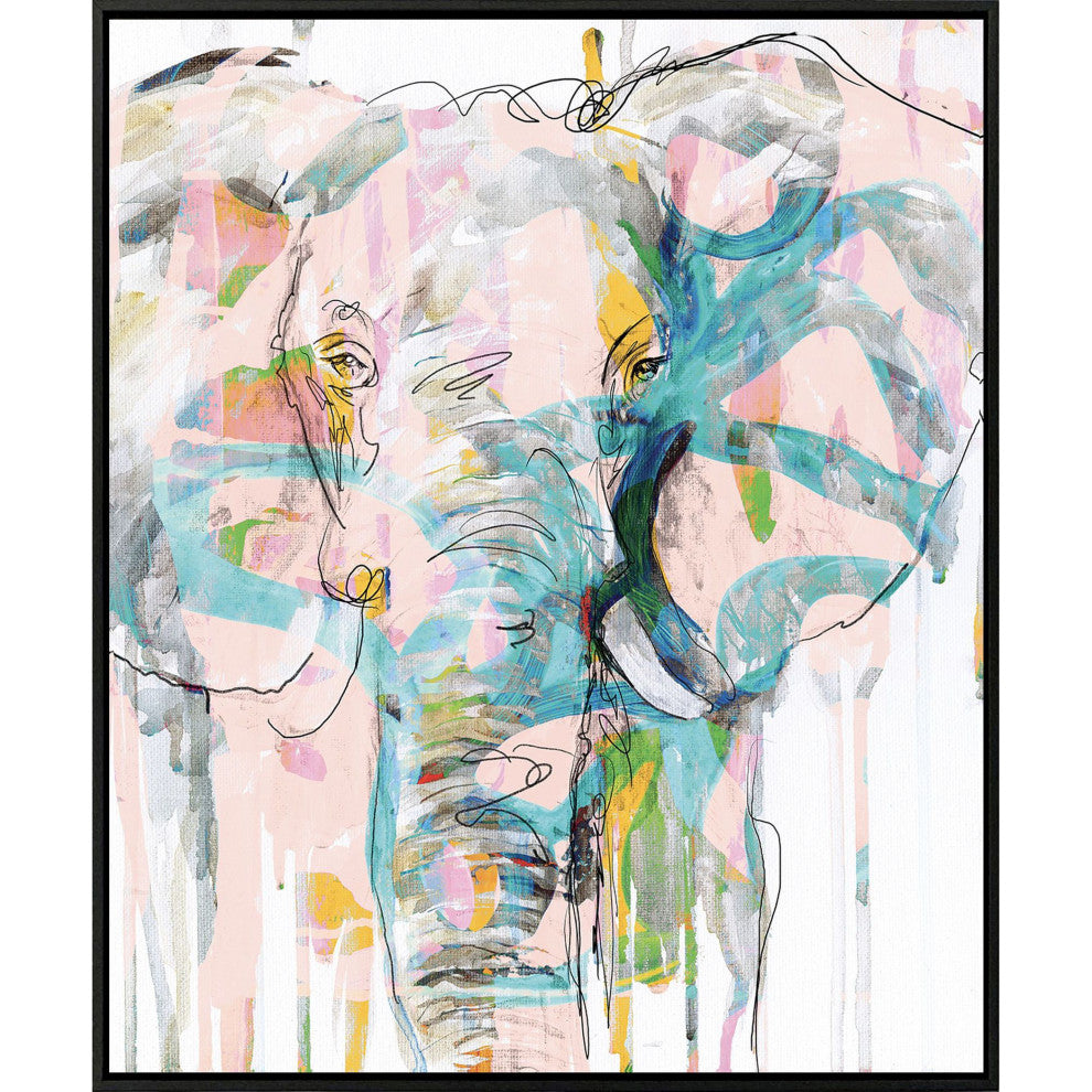 Grafitti Safari Canvas