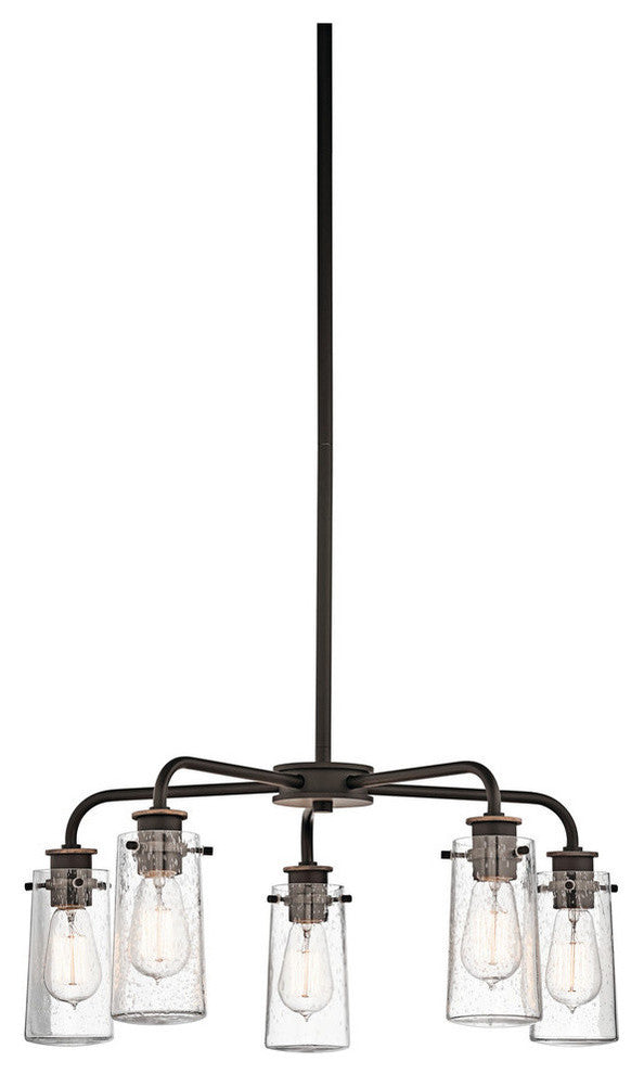 Chandelier 5-Light, Olde Bronze