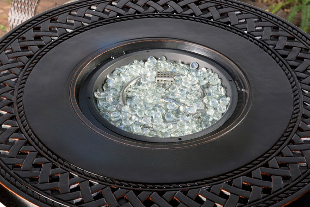 Wagner Round Alumimum LPG Fire Pit