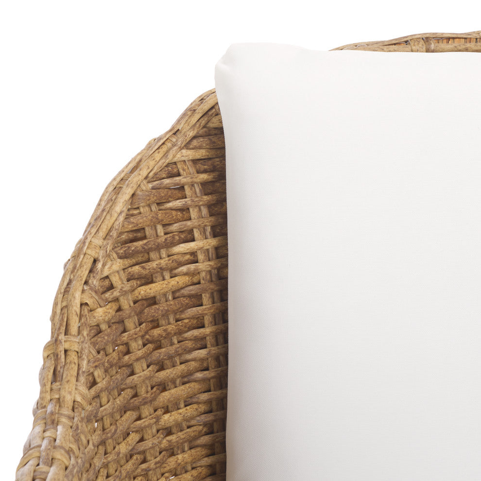 Safavieh Couture Melbourne Wicker Dining Chair