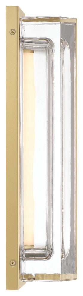 Langferd, Outdoor, 16", Gold, Clear Glass