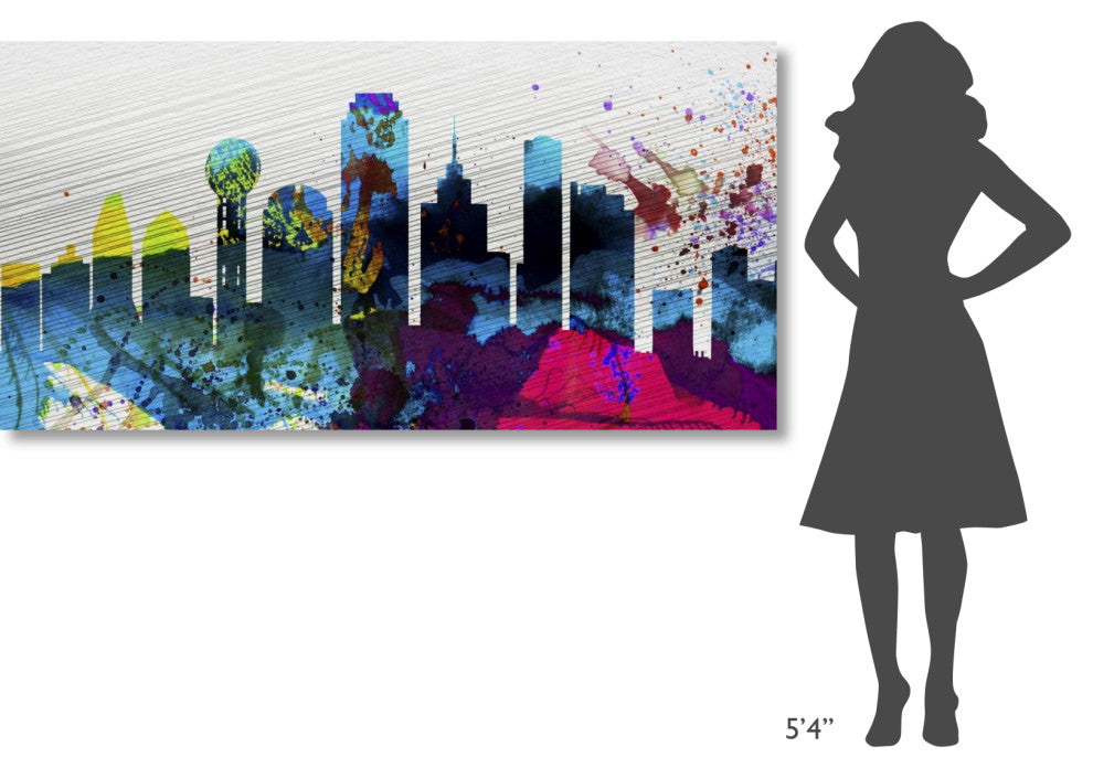 "Dallas City Skyline" Fine Art Print