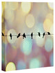 Deny Designs Shannon Clark Birds And Bokeh Art Canvas