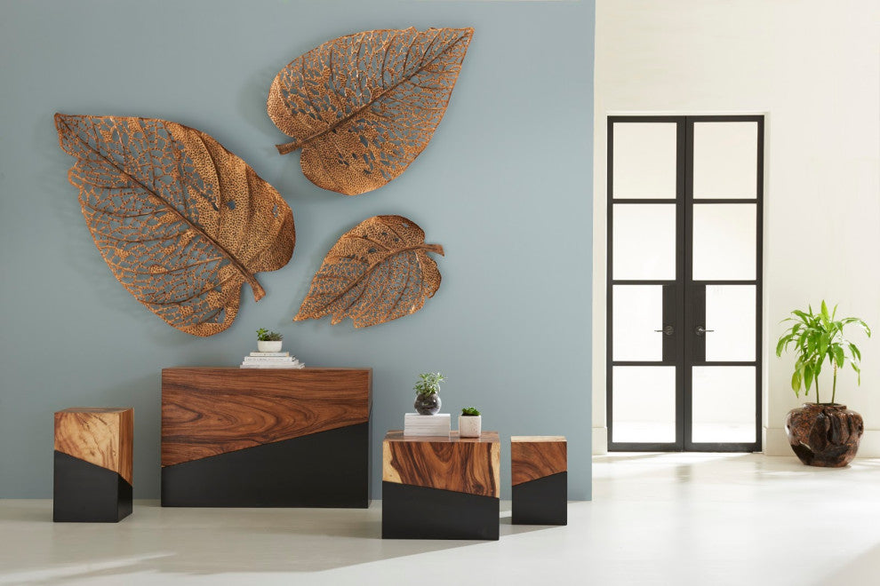 Birch Leaf Wall Art, Copper, Medium