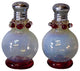 Junior Lace Red Salt and Pepper Shaker Set